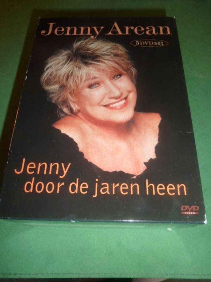 Jenny Arean  Jenny door de jaren heen  5 dvd-box, Cd's en Dvd's, Dvd's | Cabaret en Sketches, Zo goed als nieuw, Stand-up of Theatershow