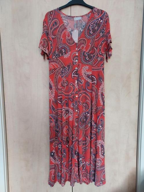 Nieuwe jurk van Cassis, kaartje er nog aan, maat XXL, Kleding | Dames, Jurken, Nieuw, Maat 46/48 (XL) of groter, Rood, Onder de knie