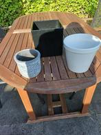 Bloempotten, Tuin en Terras, Bloempotten, Ophalen, Tuin, Zo goed als nieuw, Overige vormen