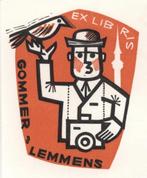 1097 Ex Libris België : Piet Janssens, z.j., Antiek en Kunst, Kunst | Etsen en Gravures, Verzenden