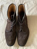 Church's suede brogue boots 9,5 F, Kleding | Heren, Schoenen, Bruin, Boots, Ophalen of Verzenden, Zo goed als nieuw