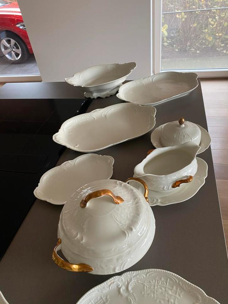 Rosenthal Sanssoucci Gold Servies, Antiek en Kunst, Antiek | Servies los, Ophalen