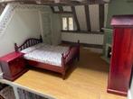 poppenhuis Slaapkamer D Noten, Ophalen of Verzenden, Zo goed als nieuw, Poppenhuis