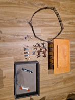 Schleich Paarden Set: 5 Paarden, Stal, Wei & Bak, Overige merken, Gebruikt, Ophalen of Verzenden, Groter dan 1:32