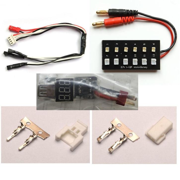 partij Stekkers en electronica Walkera, MCX, MSR, MCPX, Hobby en Vrije tijd, Modelbouw | Radiografisch | Vliegtuigen, Nieuw, Elektro