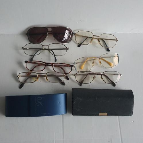 Lotje brillen - 7 stuks en 2 etuis - diverse merken, Sieraden, Tassen en Uiterlijk, Zonnebrillen en Brillen | Heren, Zonnebril