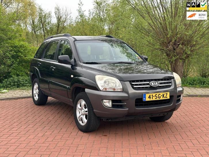 Kia Sportage 2.0 CVVT Executive Airco/Nap/New APK, Auto's, Kia, Bedrijf, Te koop, Sportage, ABS, Airbags, Airconditioning, Boordcomputer