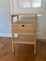 Nachtkast Wooden Bedside table IKEA, Huis en Inrichting, Ophalen of Verzenden, Gebruikt, Hout