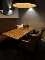 Houten tafel 140 x 70, Huis en Inrichting, Ophalen, Gebruikt, 100 tot 150 cm, 50 tot 100 cm