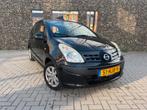 Nissan Pixo 1.0 5D 2010 Zwart | Airco | Koppeling vervangen, Auto's, Voorwielaandrijving, Stof, 200 kg, 4 stoelen