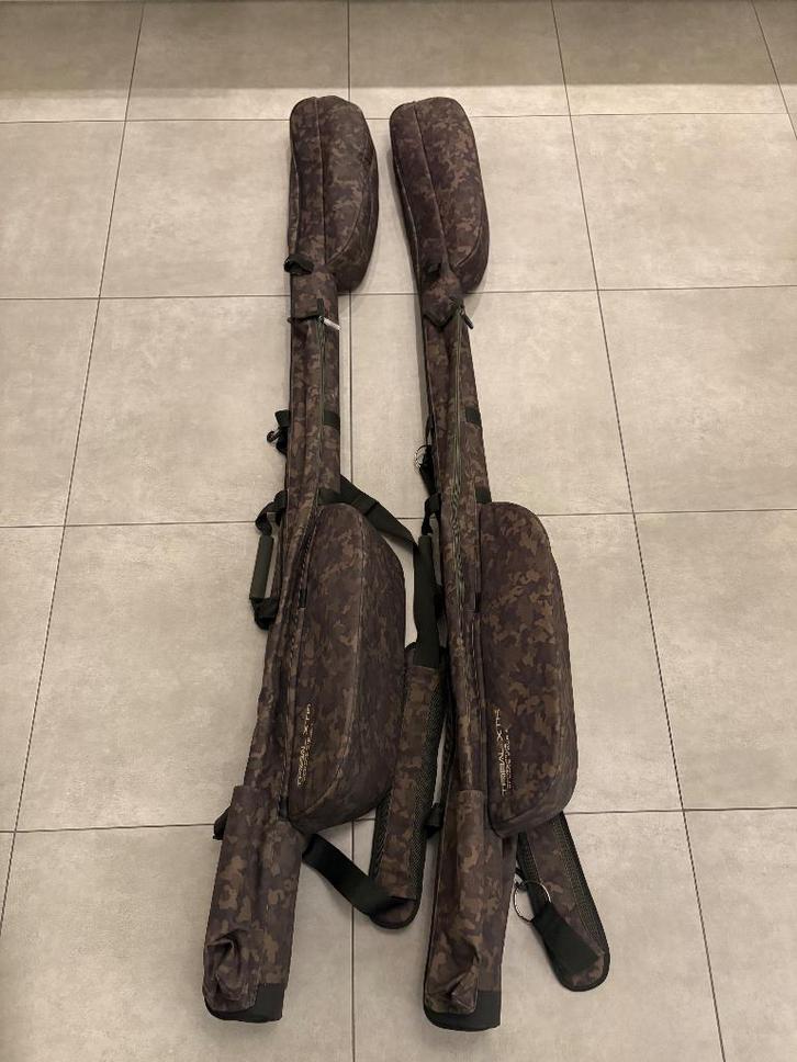 Shimano tribal xtr protector sleeve 2rod, Watersport en Boten, Hengelsport | Karpervissen, Zo goed als nieuw, Overige typen, Ophalen