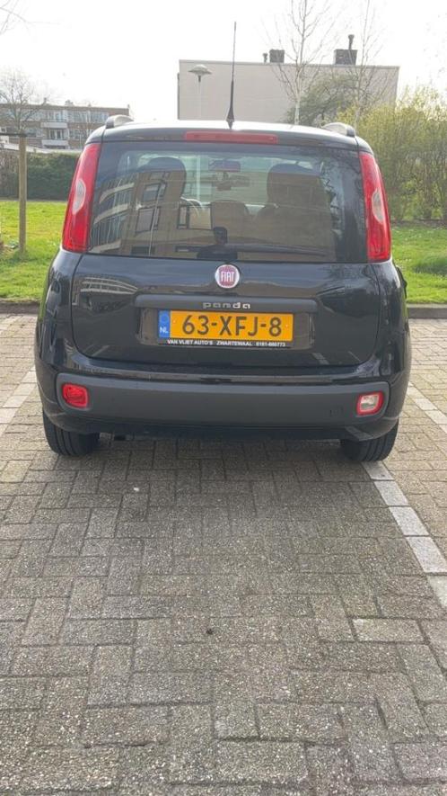 Fiat Panda Twinair 85 2012 Zwart, Auto's, Fiat, Particulier, Panda, ABS, Airbags, Airconditioning, Bochtverlichting, Centrale vergrendeling