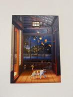 Limited edition Displate - The Evening Cat, Ophalen of Verzenden