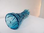 Sixties grote Vaas, Ingrid Glass blauw, Ophalen of Verzenden