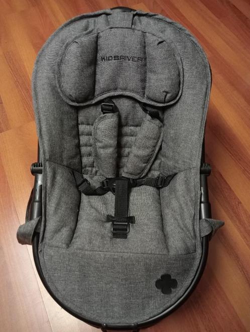 Wipstoel zgan. Kids river antraciet, Kinderen en Baby's, Wipstoeltjes, Nieuw, Wipstoel, Overige merken, Met gordel(s) of riempje(s)