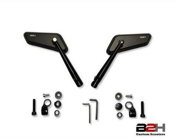 Vespa Sprint Spiegels | Metaal | Race variant beschikbaar voor biedingen