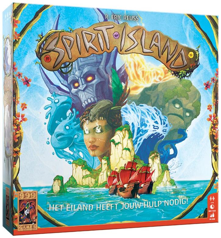 Spirit Island 999 Games Bordspel Nieuw, Hobby en Vrije tijd, Gezelschapsspellen | Bordspellen, Nieuw, Een of twee spelers, Drie of vier spelers