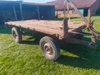 Platte wagen, Ophalen, Transportkar