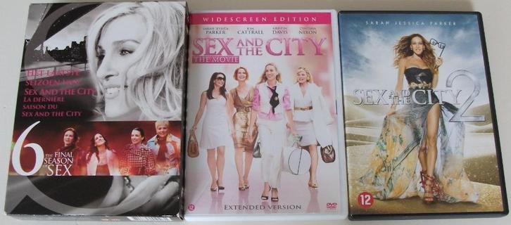 Dvd *** SEX AND THE CITY *** Seizoen 6 + Films, Cd's en Dvd's, Dvd's | Tv en Series, Zo goed als nieuw, Komedie, Boxset, Vanaf 12 jaar