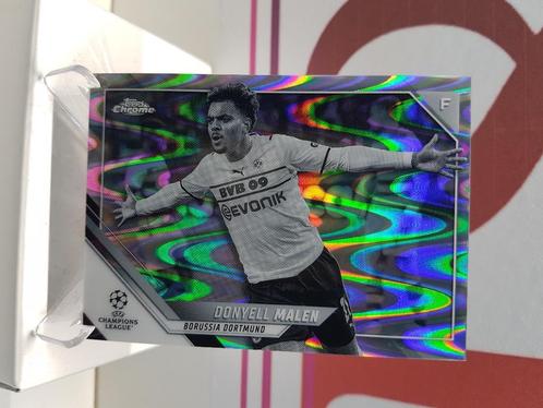 Malen - Dortmund - Topps UCL 22 Black/White wave, Verzamelen, Sportartikelen en Voetbal, Zo goed als nieuw, Poster, Plaatje of Sticker