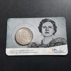 Coincard laatste zilveren gulden 1965, Postzegels en Munten, Munten | Nederland, Ophalen of Verzenden, Koningin Juliana, 1 gulden