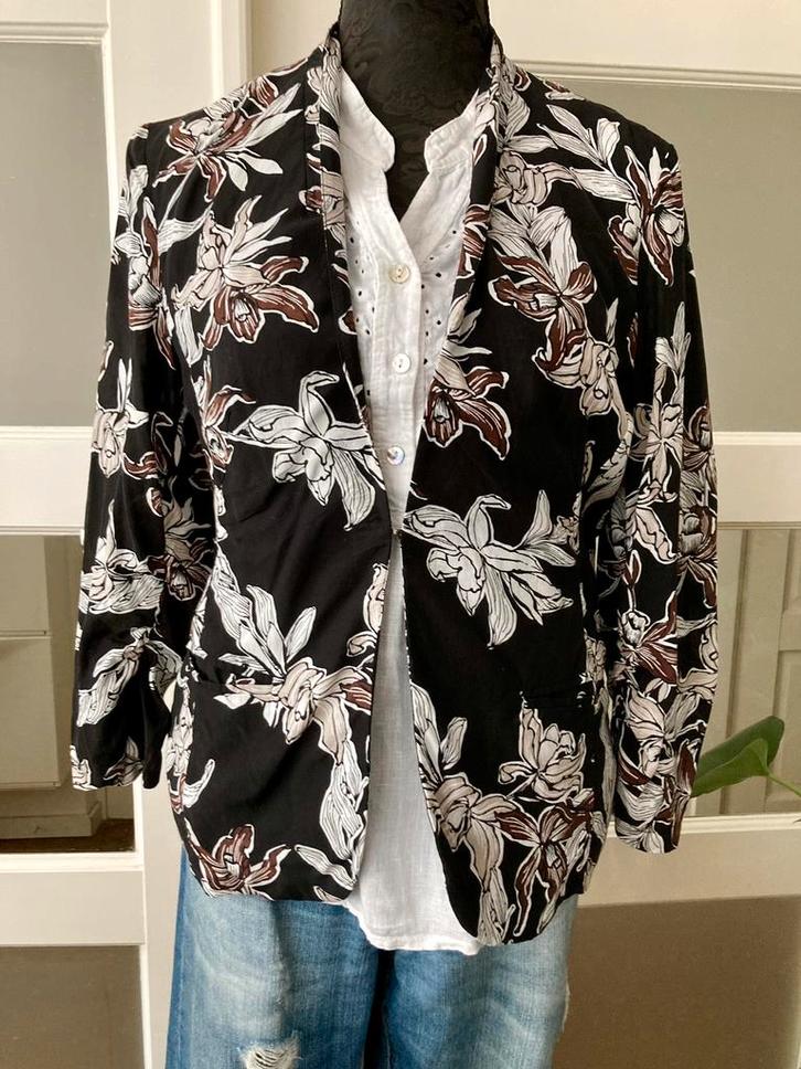 MORE & MORE Luchtig kimono-jasje maat 40, Kleding | Dames, Jasjes, Kostuums en Pakken, Zo goed als nieuw, Jasje, Maat 38/40 (M)