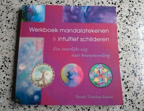 Werkboek mandalatekenen & intuïtief schilderen VASTE PRIJS, Boeken, Esoterie en Spiritualiteit, Zo goed als nieuw, Instructieboek