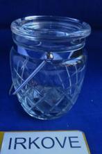 KRISTAL KOEKJES POT * Drie Delig *, Antiek en Kunst, Antiek | Glas en Kristal, Verzenden