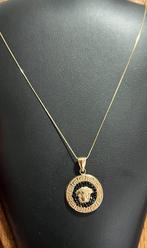 18 karaat versace model ketting, Sieraden, Tassen en Uiterlijk, Kettingen, Ophalen of Verzenden, Nieuw, Goud