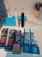 Oral-B Pro 3900N Duo Zwart + Roze, Ophalen of Verzenden, Zo goed als nieuw, Tandenborstel