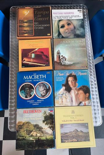 32 LP boxsets klassieke muziek beschikbaar voor biedingen