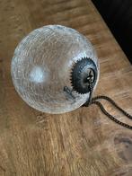 Glazen deco bol, Huis en Inrichting, Woonaccessoires | Overige, Ophalen, Gebruikt