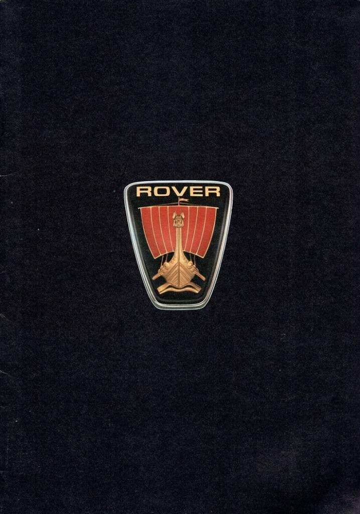 Folder Rover 2300 - 2600 - 3500 (SD1 - ca.1981), Boeken, Auto's | Folders en Tijdschriften, Gelezen, Overige merken, Verzenden