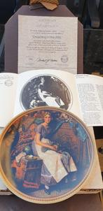 Bradex "Rockwell in England" ca. 22 cm, Antiek en Kunst, Antiek | Wandborden en Tegels, Ophalen of Verzenden