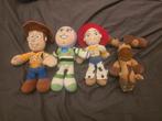 Toy Story Knuffels - Woody, Buzz, Jessie & Bullseye, Ophalen of Verzenden, Gebruikt, Overige typen