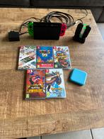 Nintendo switch grijs met 5 / 6 spellen en veel accessoires, Ophalen, Met games, Zo goed als nieuw, Switch Original