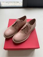Valentino Garavani Rockstud Essential Leather Derby in Rose, Ophalen, Zo goed als nieuw, Wit
