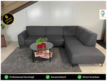 GRATIS LEVERING Hoekbank Antraciet 275x205 GEREINIGD beschikbaar voor biedingen