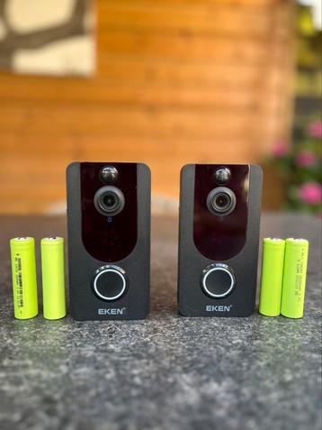 Eken V7 videodeurbel (2 stuks) met gong beschikbaar voor biedingen