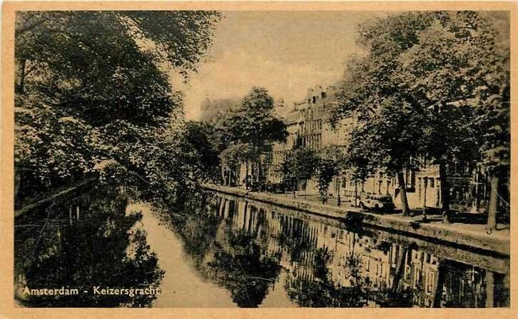 377-072-035 Amsterdam Keizersgracht, Verzamelen, Ansichtkaarten | Nederland, Noord-Holland, Voor 1920, Ophalen of Verzenden