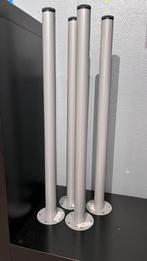 Ikea Adils light grijs tafelpoot 4 stuks, Tafelpoot, Minder dan 50 cm, 50 tot 100 cm, Rond