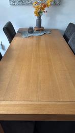 Bank eiken talel 190x 87, Huis en Inrichting, Complete eetkamers, Ophalen of Verzenden, Zo goed als nieuw