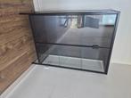 Vitrinekast, Ophalen, 100 tot 150 cm, 50 tot 100 cm, Zo goed als nieuw