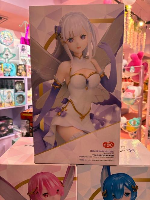 Re:Zero - Emilia (Jewel Princess Ver.) 1/7 Scale Figure, Verzamelen, Beelden en Beeldjes, Nieuw, Fantasy, Ophalen of Verzenden