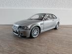 Kyosho BMW M3 E46 CSL Steel Grey dealer editie, Gebruikt, Ophalen of Verzenden, Auto, Kyosho