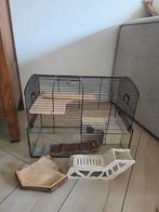 Hamsterhok en toebehoren (51.5x29x40 cm Zwart
), Dieren en Toebehoren, Ophalen, Minder dan 75 cm, Hok, Minder dan 60 cm