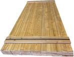 42 planken thermisch gemodificeerd 1.8x14.0 cm - nr: tp208