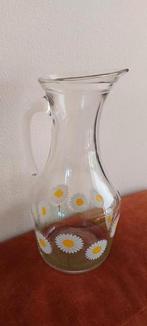 Retro vintage sapkan waterkan karaf glas Frankrijk Reims, Ophalen of Verzenden, Zo goed als nieuw, Overige typen