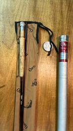 Orvis graphite 9ft #5 als nieuw, Watersport en Boten, Ophalen of Verzenden, Zo goed als nieuw, Werphengel