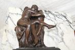 De kus  ( Bronzen beeld, Antiek en Kunst, Ophalen of Verzenden